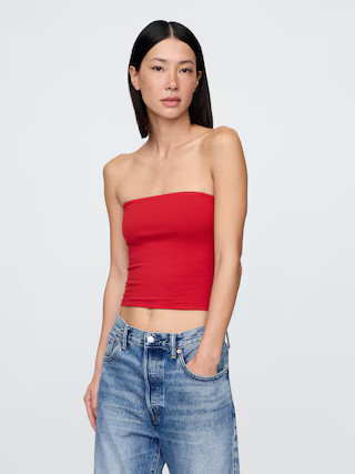 CloseKnit Crop Tube Top | Gap (US)