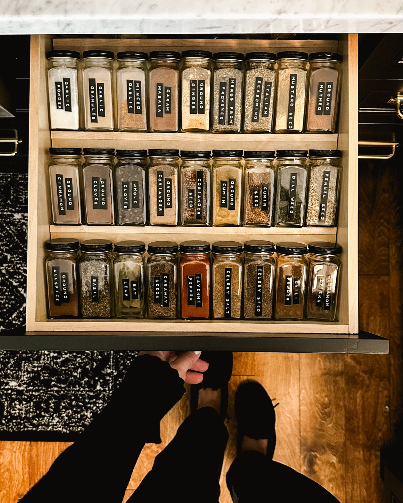 A custom look for less!  Organizing systems that can be cut to fit your cabinets to create a high end organized feel for a fraction of the cost!

Sourced all the products on this post that I used in various cabinets throughout the kitchen. 


#LTKHome