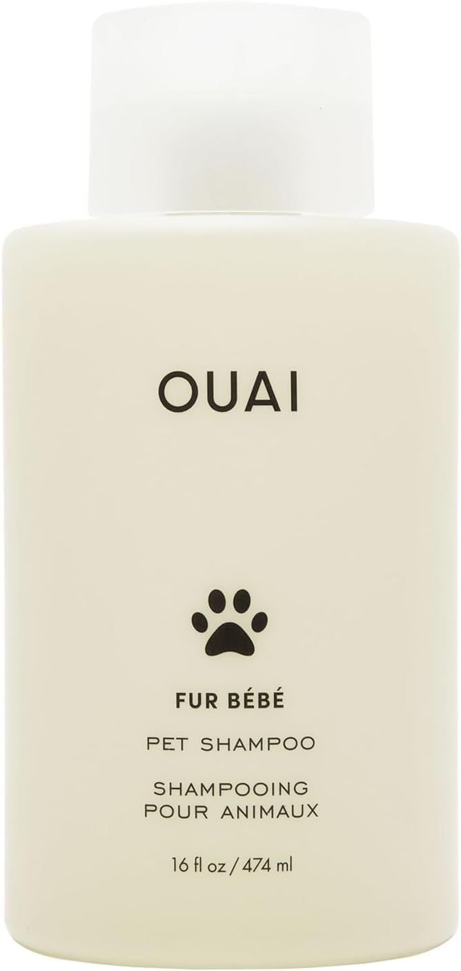 OUAI Fur Bébé Pet Shampoo, Mercer Street Scent - Dog Shampoo and Coat Wash for Hydrating, Clean... | Amazon (US)
