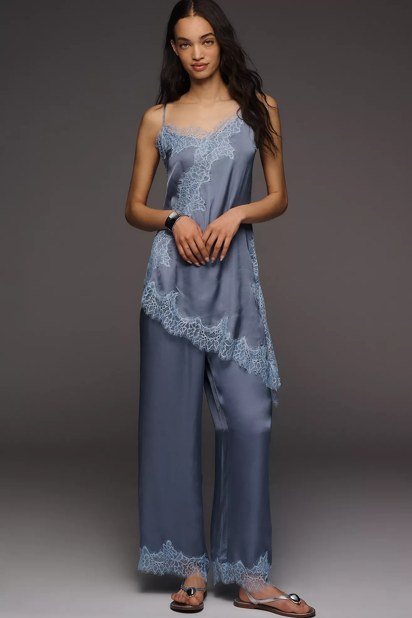 LyreBird Heirloom Lace Wide-Leg Pants | Anthropologie (US)