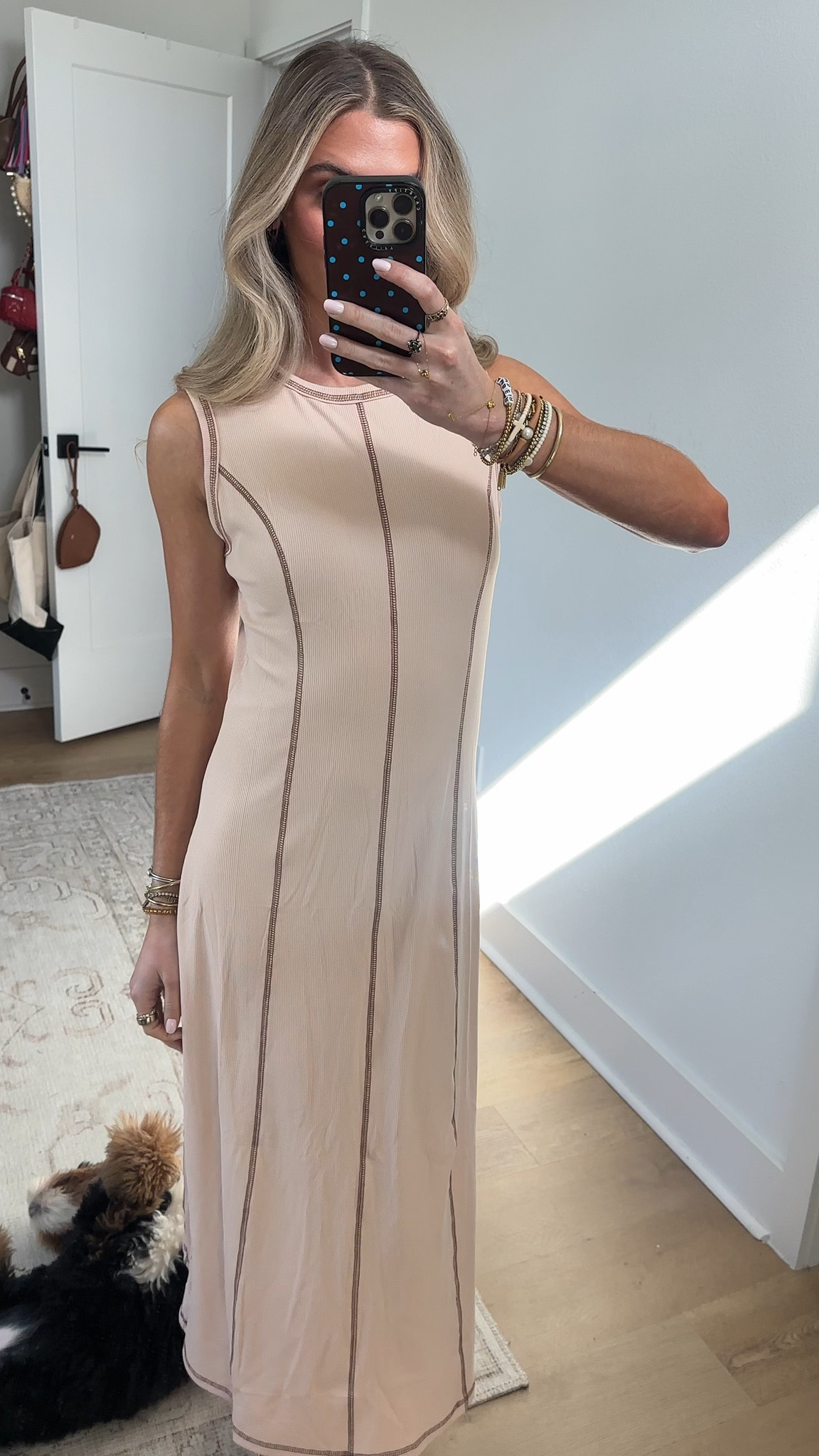 Amazon size small Wenrine Womens Tank Maxi Dress Sleeveless Crew Neck Knit Ribbed Summer Contrast Stitch Dresses

#LTKootd #LTKSaleAlert #LTKSeasonal