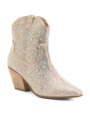 Bedazzled Western Booties | Women's Shoes | Marshalls | Marshalls