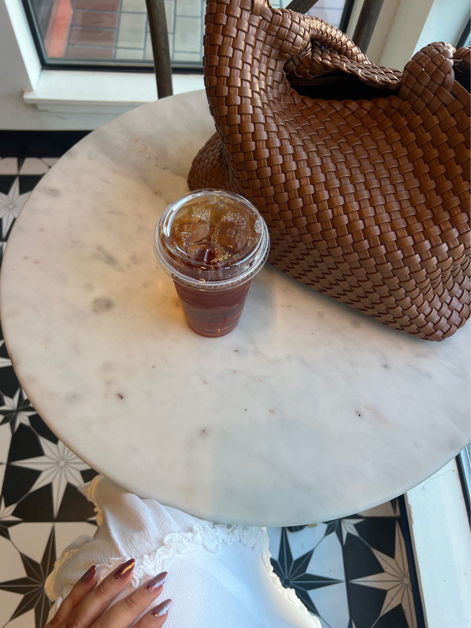 cognac woven purse 👜 

#LTKStyleTip #LTKGiftGuide #LTKSaleAlert