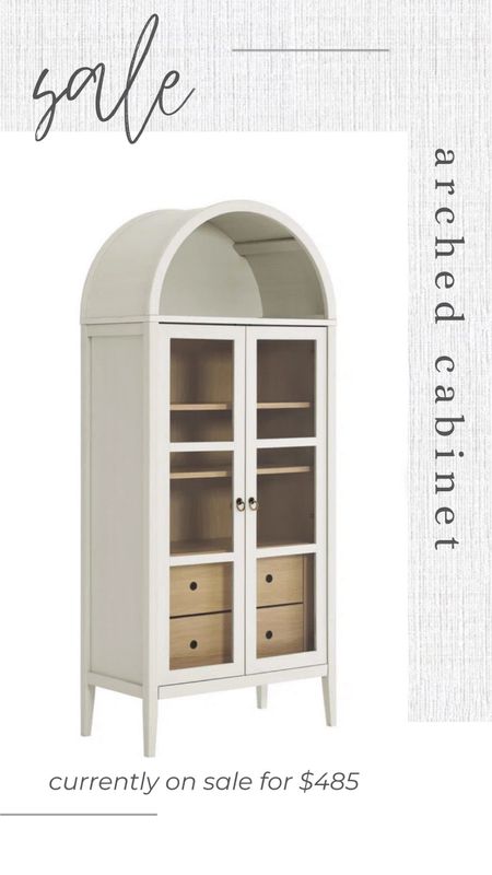 Arched cabinet. White. Sale alert. Wayfair. Home decor. Furniture  

#LTKHome #LTKSaleAlert