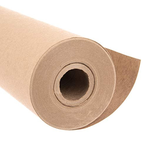 Eco Kraft Wrapping Paper Roll (Jumbo) | Biodegradable Recycled Material | Made in the USA | Multi-use: Natural Wrapping Paper, Table Runner, Moving, Packing & Shipping | 30” x 1200” (100ft) | Amazon (US)