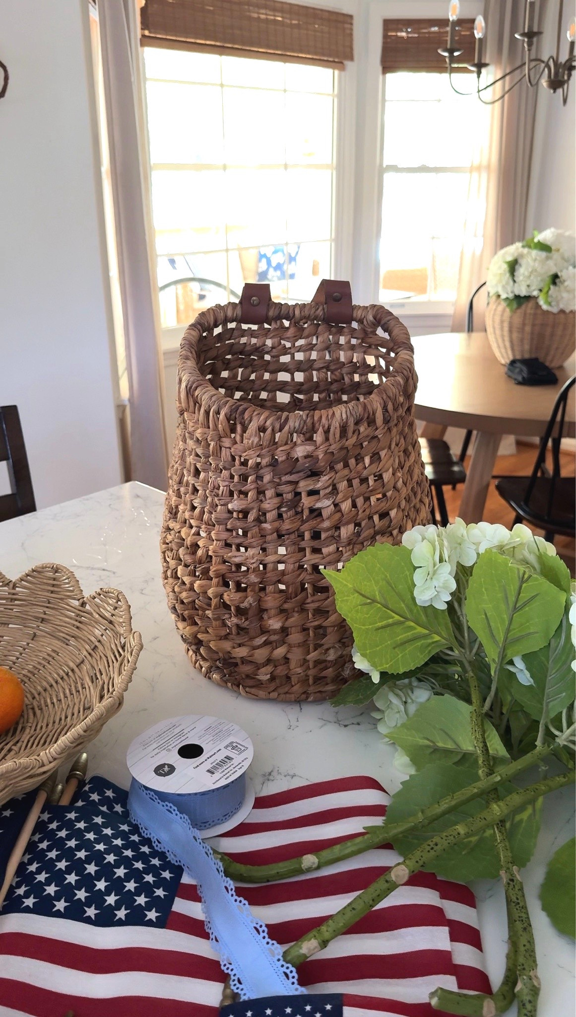 Woven hyacinth basket- mine is from
Target 5+ years ago- but linking up some similar options

#LTKHome #LTKSeasonal #LTKmomlife