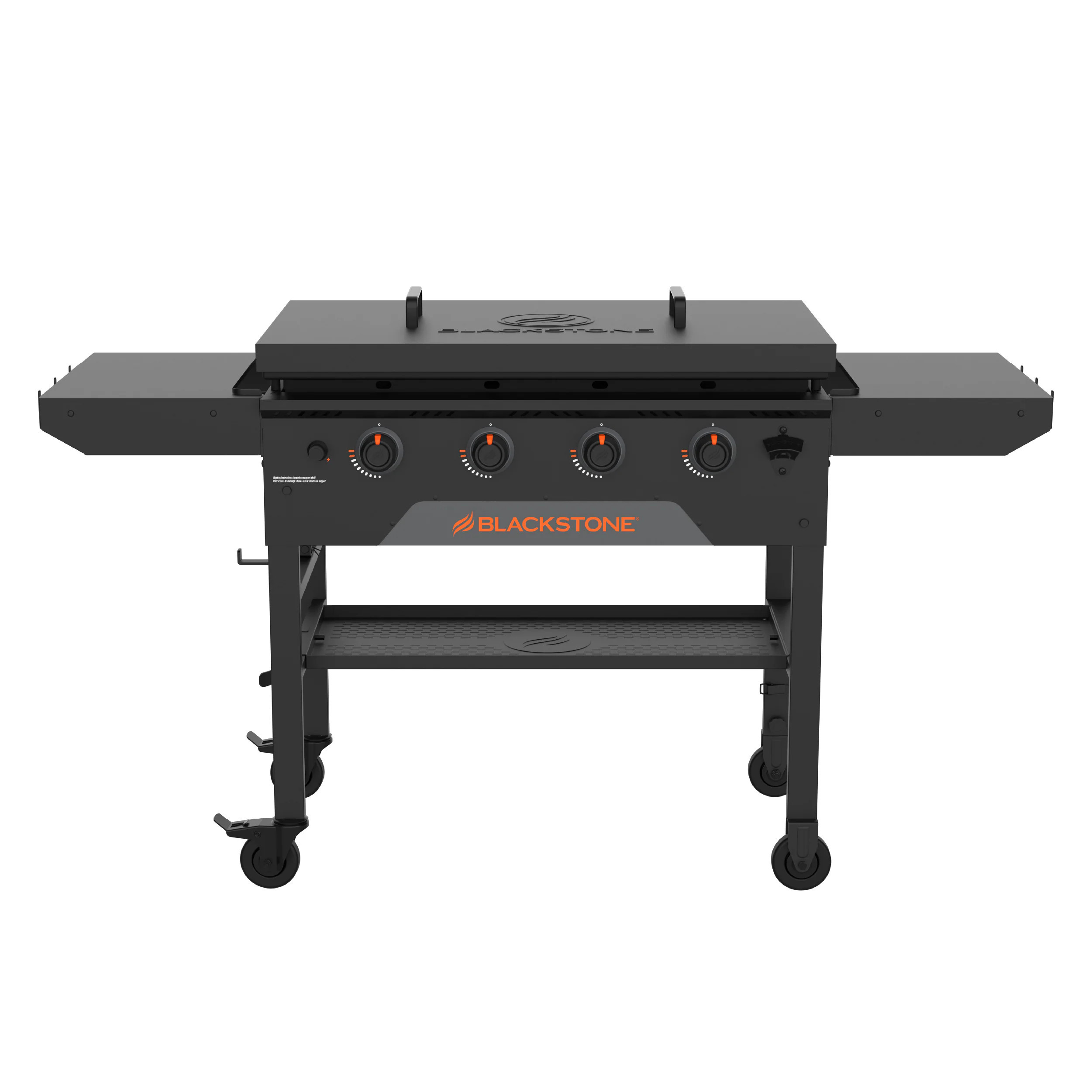 Blackstone 36"" Culinary Omnivore Griddle with Hard Cover 4 -Burner Liquid propane Flat Top Grill one_size | 2466 | Lowe's