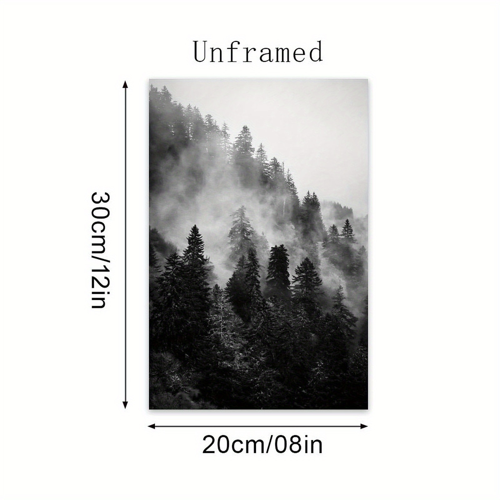 canvas poster   canvas   black white landscape - Temu | Temu Affiliate Program