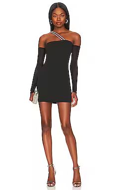 superdown Natalie Mini Dress in Black from Revolve.com | Revolve Clothing (Global)