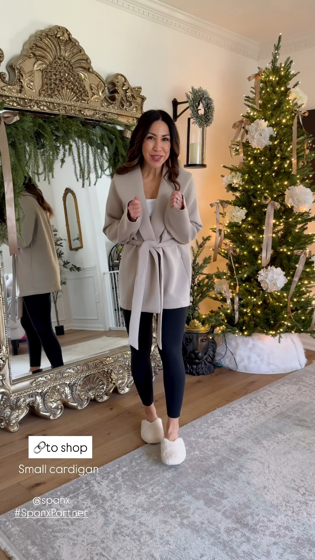 @spanx @spanxpartner. Tops small. Pants small petite. Leggings small. Spanx sale 


#LTKSaleAlert #LTKFindsUnder50 #LTKFindsUnder100