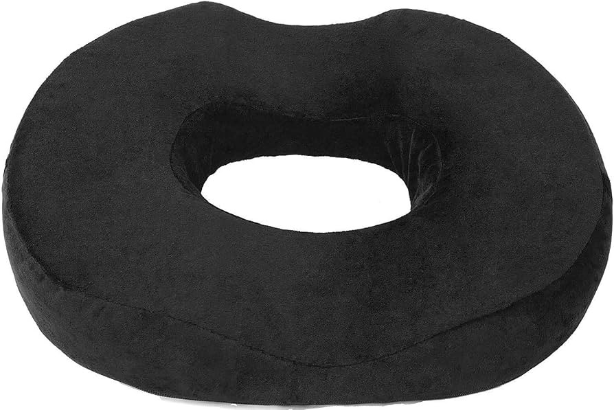 Donut Pillow Seat Cushion Orthopedic Design| Tailbone & Coccyx Memory Foam Pillow | Pain Relief for  | Amazon (US)