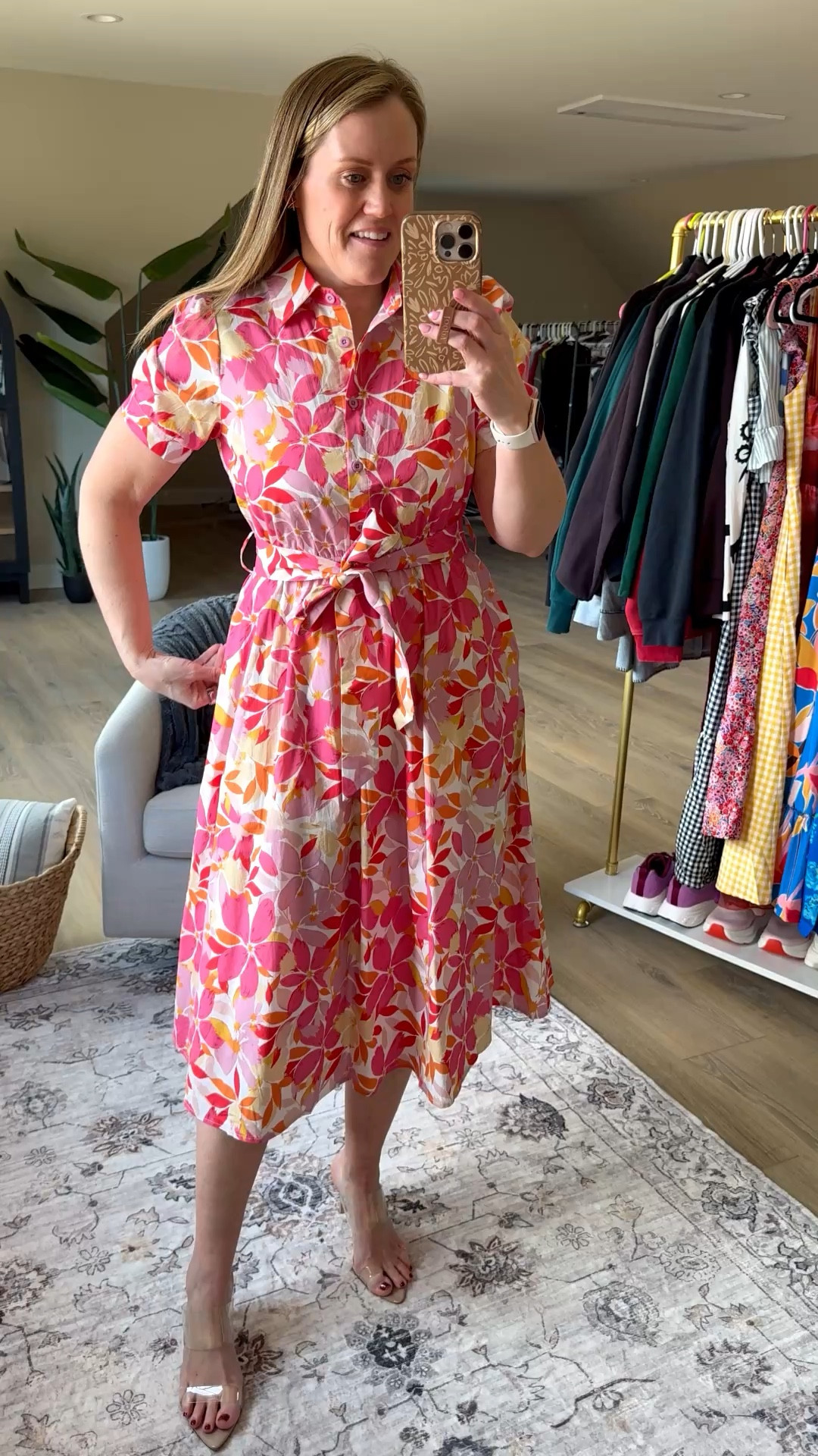 Love this dress, fits TTS. 

#LTKMidsize #LTKOver40 #LTKSeasonal