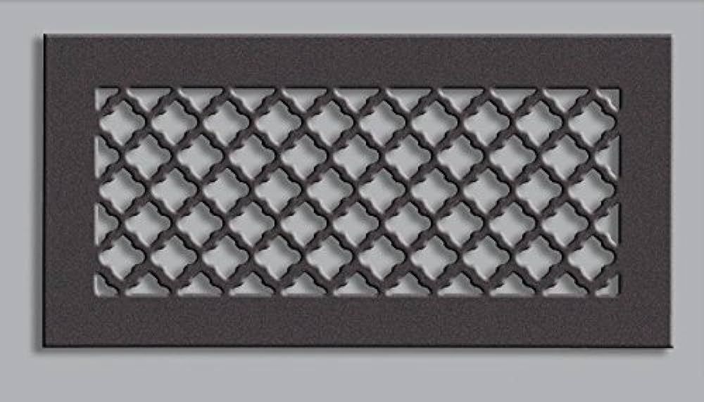 6 x 6 Oil Rubbed Steel Tuscan Ceiling and Wall Air Returns and Grilles (8" x 8" Overall) | Amazon (US)