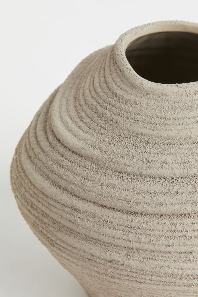 Asymmetric Stoneware Vase | H&M (US)