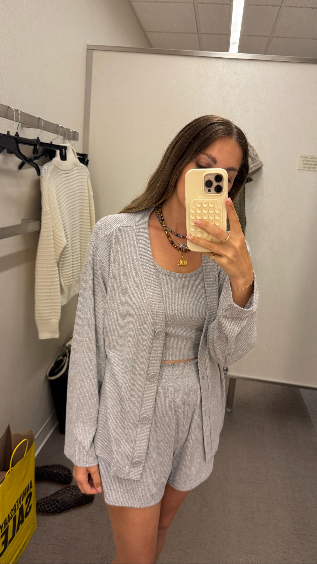 Comfy 3 piece lounge set on Nordstrom anniversary sale. Runs true to size. Very lightweight & super soft/comfy. 

#LTKFindsUnder50 #LTKSaleAlert