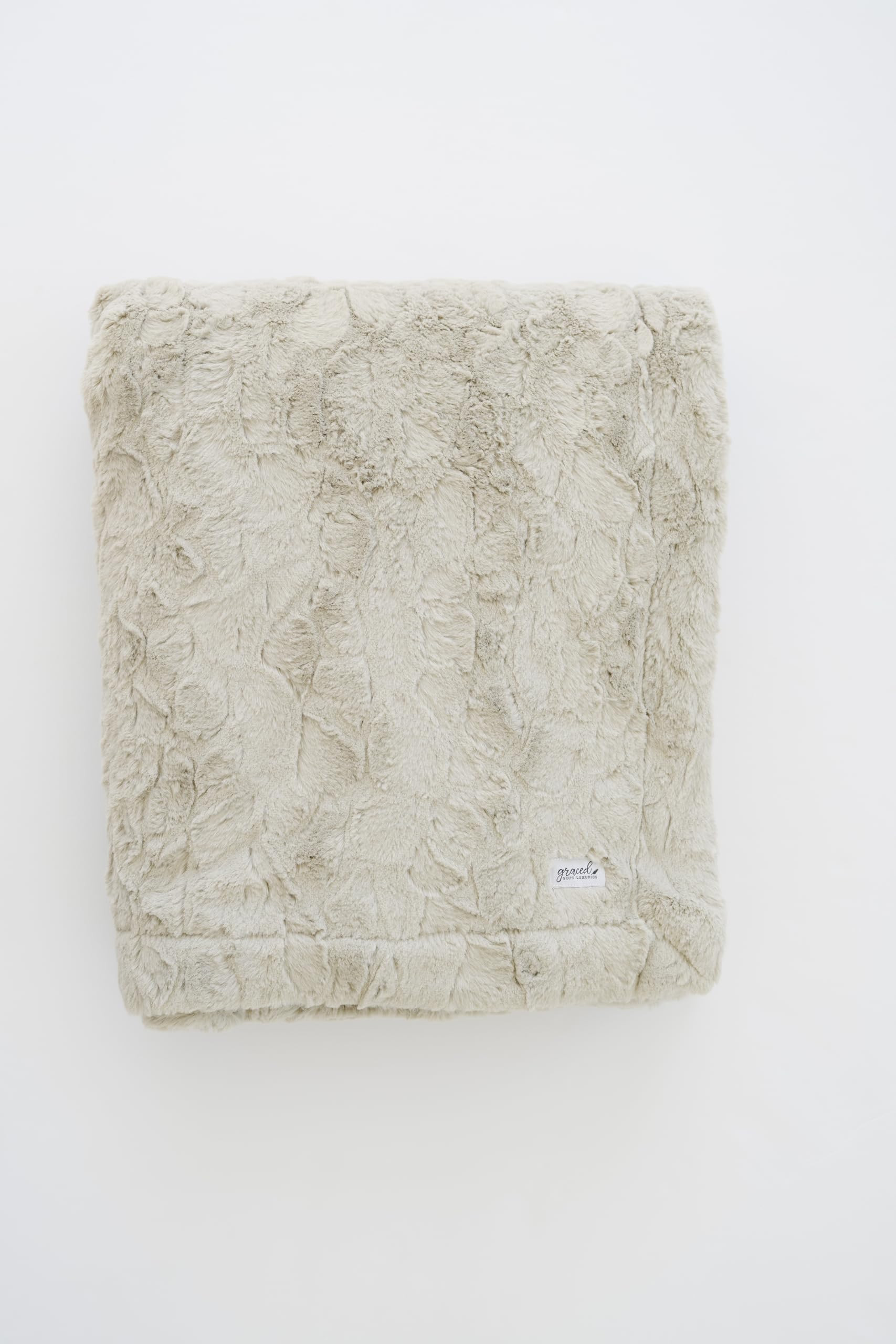 GRACED SOFT LUXURIES Feather Extra Large Faux Fur Throw Blanket | Ultra Soft & Fluffy 60x80 inche... | Amazon (US)