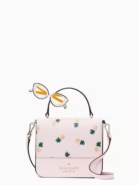 staci square pineapple crossbody | Kate Spade Outlet