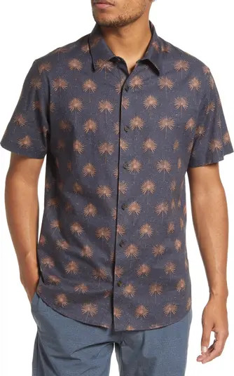 Final Round Cotton Blend Button-Up Shirt | Nordstrom