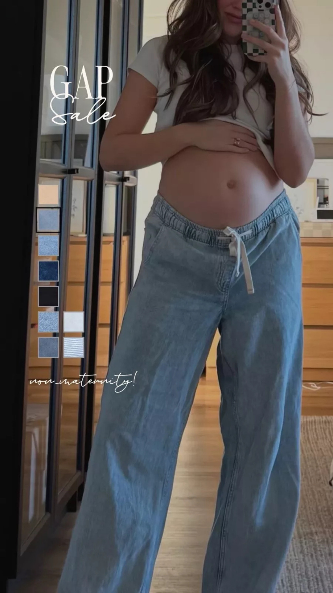 GAP Sale!! My favorite pants for the bump! Under $70 right now! 

 #LTKootd #LTKSaleAlert