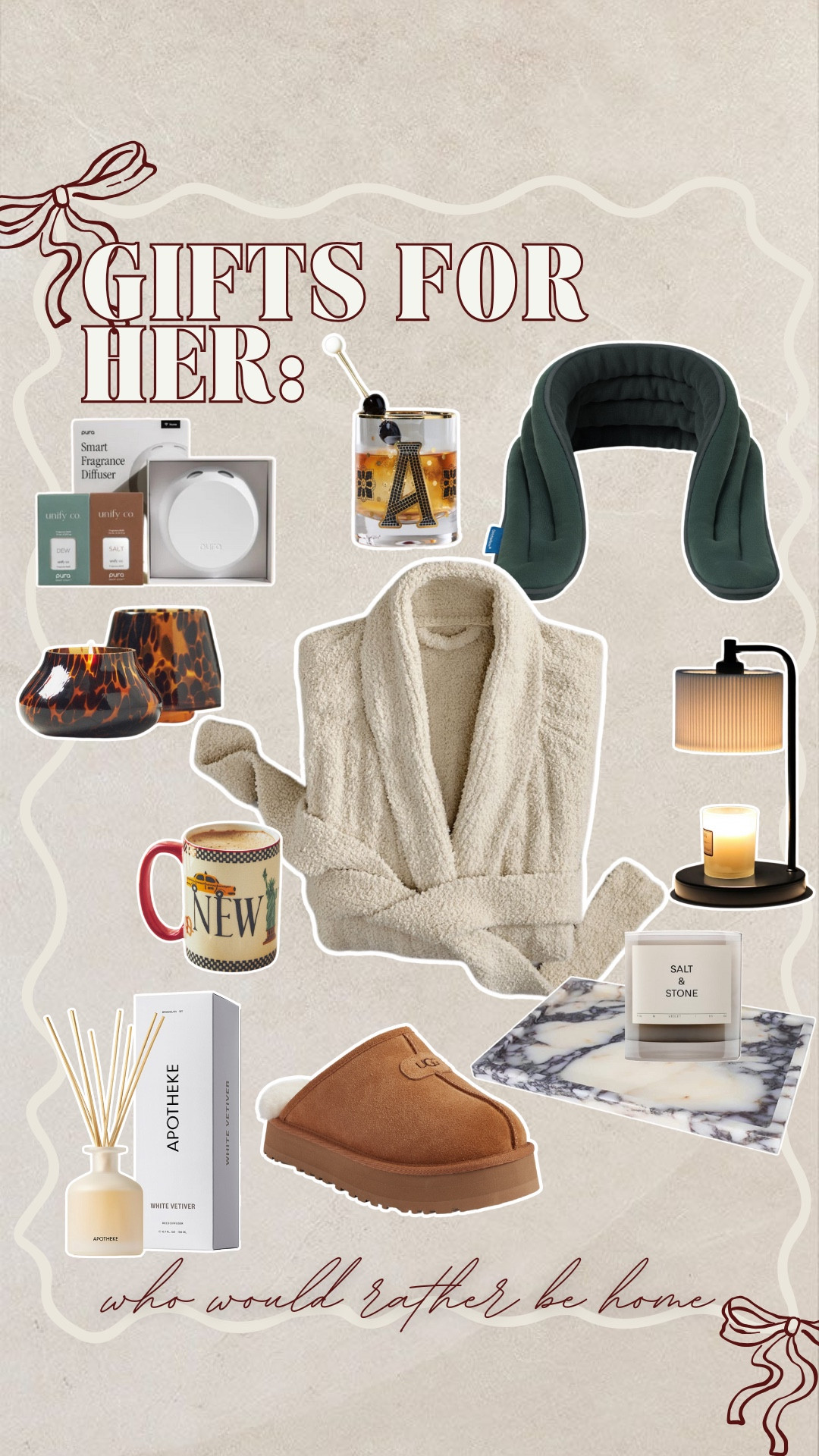 Gifts for the girl who would rather be home- cozy gifts!

#LTKHome #LTKCyberWeek #LTKGiftGuide