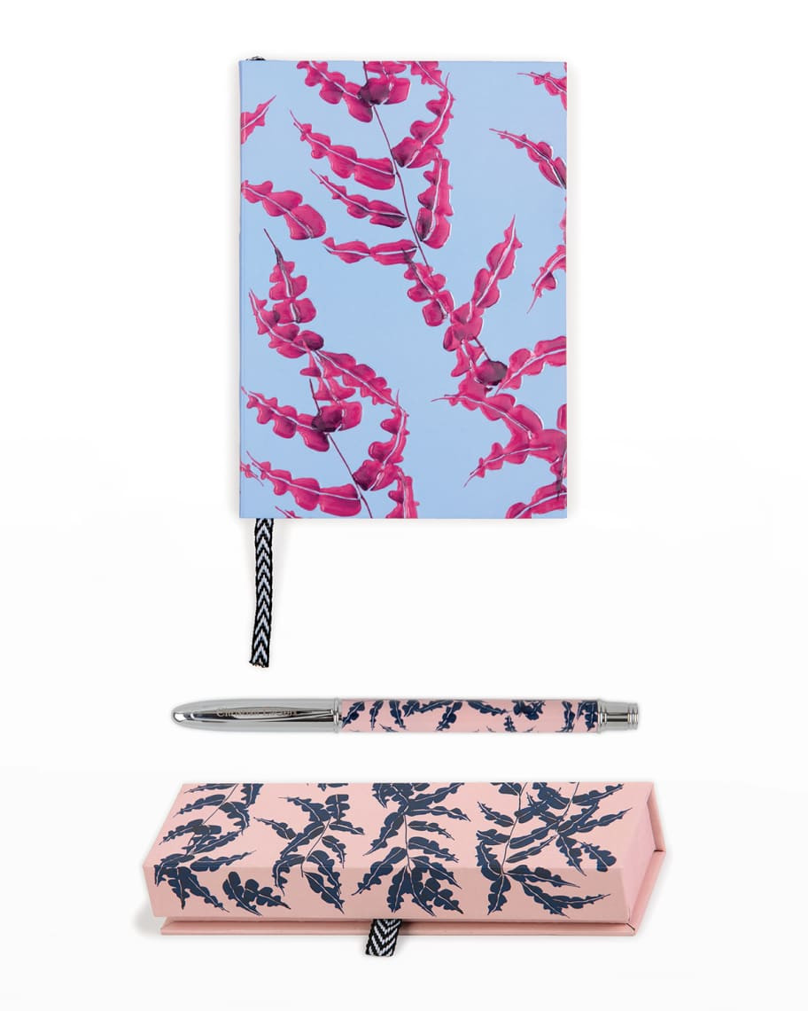 Christian Lacroix Christian Lacroix Wakame Boxed Pen and A6 Notebook Set | Neiman Marcus