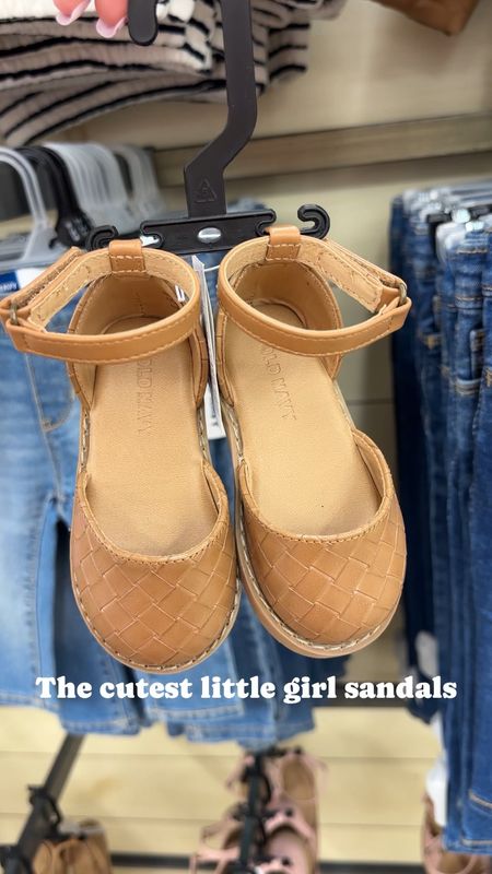 The cutest toddler girl sandals at Old Navy. Sizes toddler 5-11. The eyelet detail is so cute! Perfect for spring and Easter dresses! Currently 30% off!

#LTKkids #LTKshoecrush #LTKSpringSale