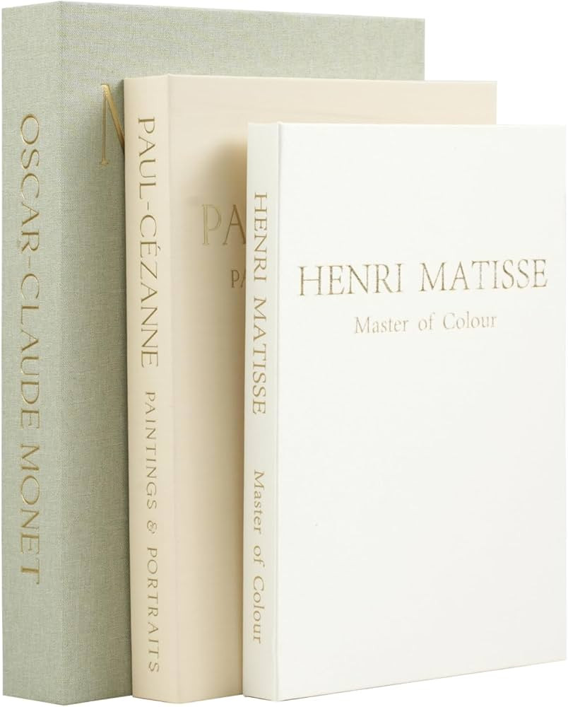 Set of 3 Decorative Books for Home Decor - Vintage Fake Books for Decoration, Mini Aesthetic Book... | Amazon (US)