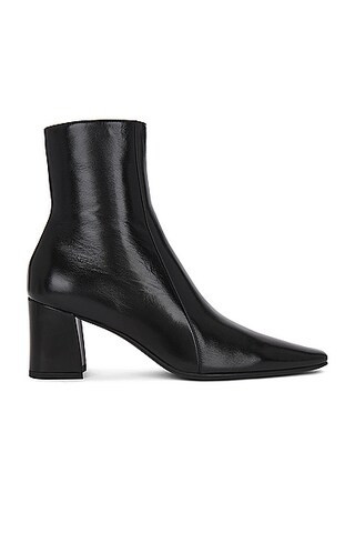 Saint Laurent Rainer Zipped Bootie in Black | FWRD 