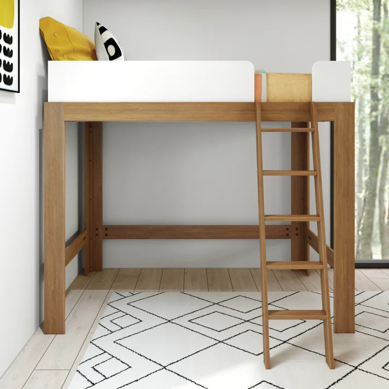Ladora Twin Solid Wood Loft Bed | Wayfair North America