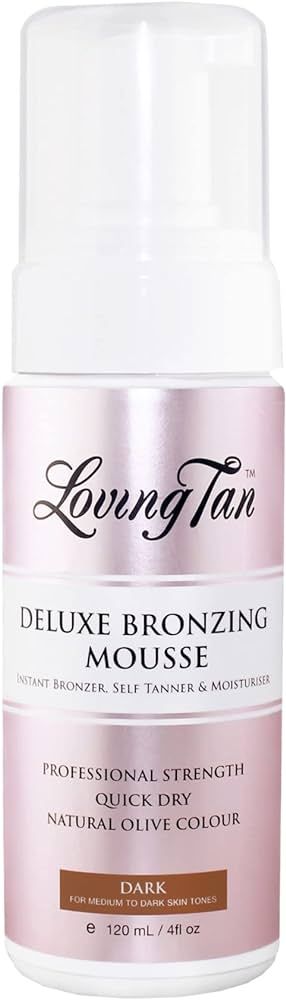 Loving Tan Deluxe Bronzing Mousse - Dark | Amazon (US)