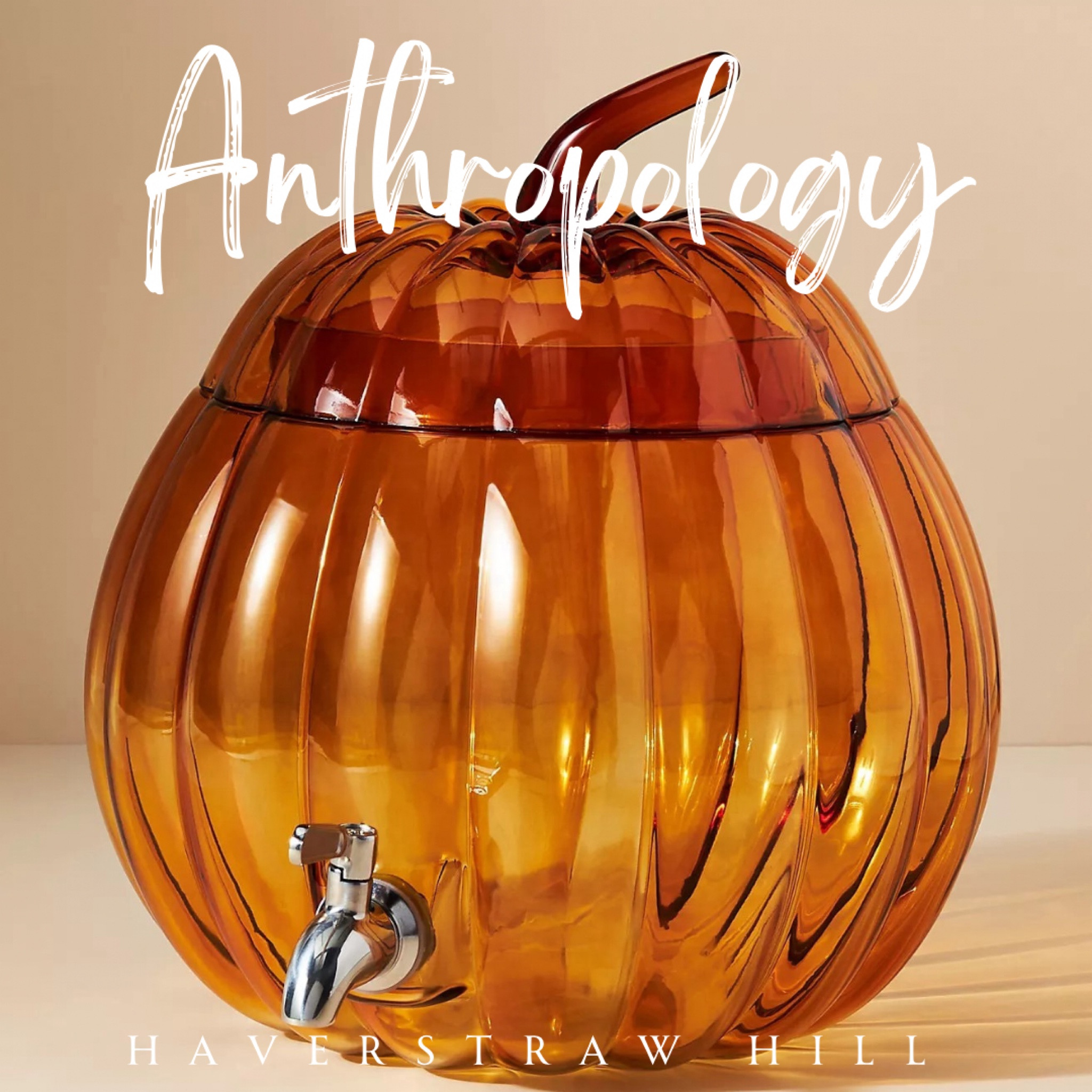 Add a touch of autumn charm to your gatherings with this amber glass pumpkin dispenser. Perfect for serving festive drinks, it combines seasonal elegance with practicality, making it an eye-catching centerpiece for your Halloween or Thanksgiving celebrations.

#LTKSeasonal #LTKHome #LTKFindsUnder100