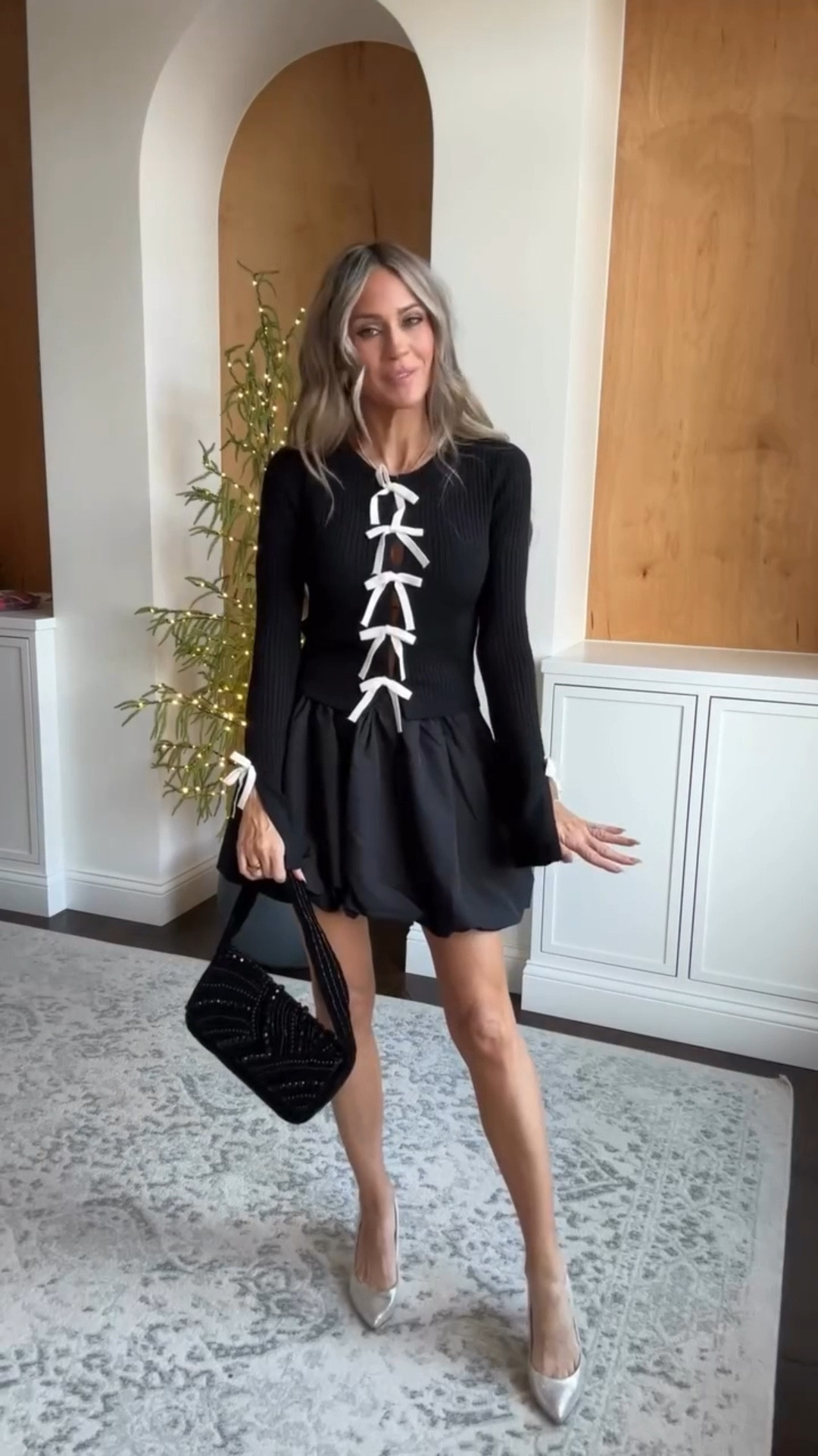 

Holiday outfit ideas and everything is on sale today! Cute bow sweaters with bubble skirts, gorgeous tops to pair with jeans, metallic trousers and blazer, and a gorgeous holiday dress that would also be beautiful for a winter wedding guest outfit!

#holidayoutfitideas #holidaypartyoutfit

#LTKSaleAlert #LTKFindsUnder50 #LTKHoliday