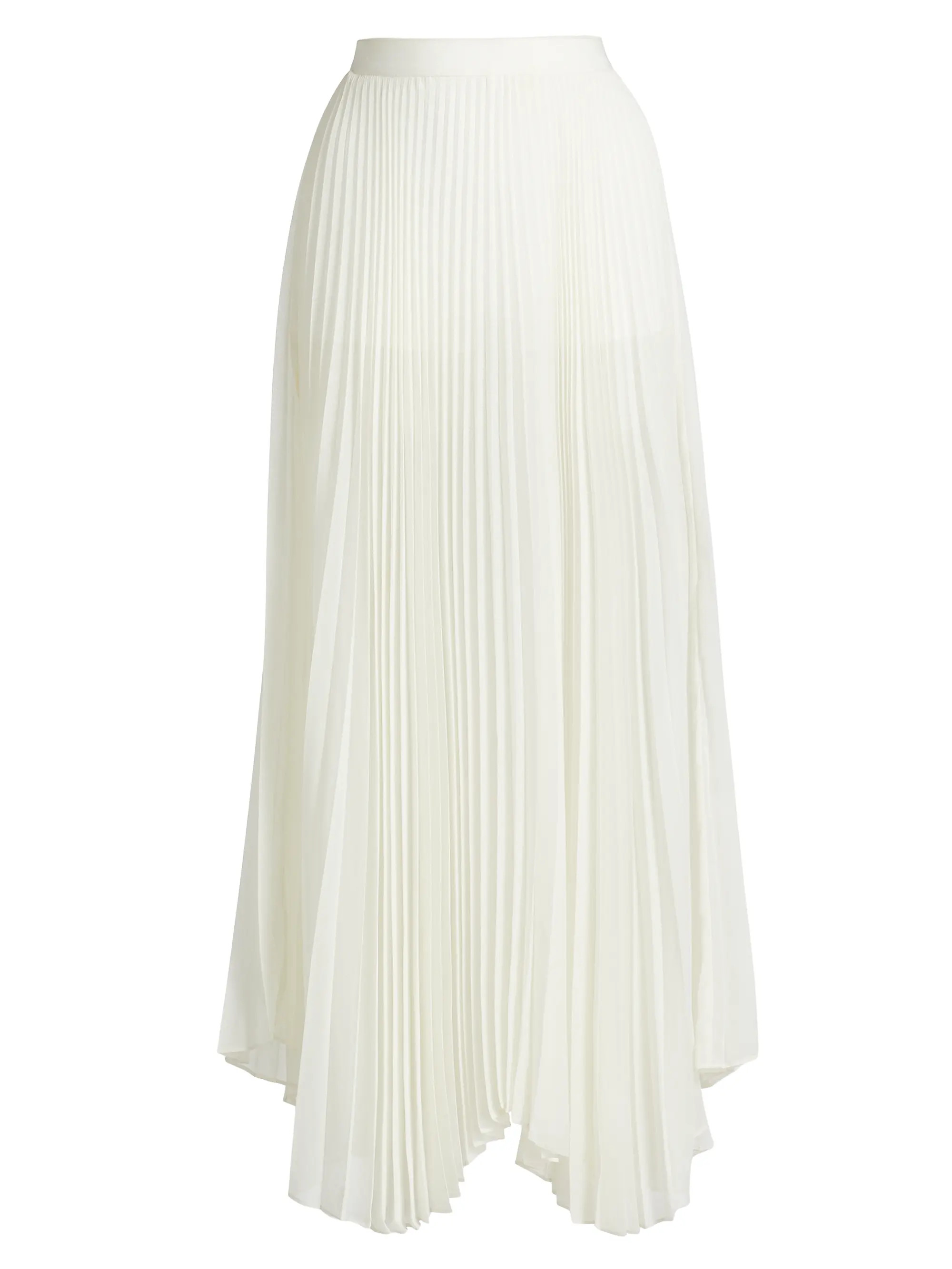 Alice + OliviaKatz Pleated Georgette Maxi Skirt | Saks Fifth Avenue