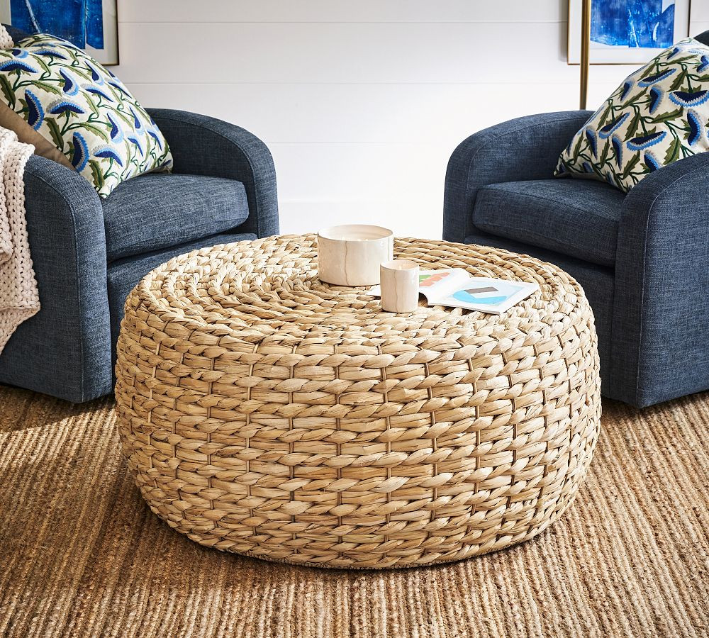 Mallorca Round Coffee Table | Pottery Barn (US)