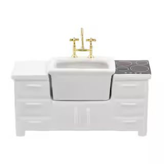 Mini White Kitchen Sink & Stove by Make Market® | Michaels Stores