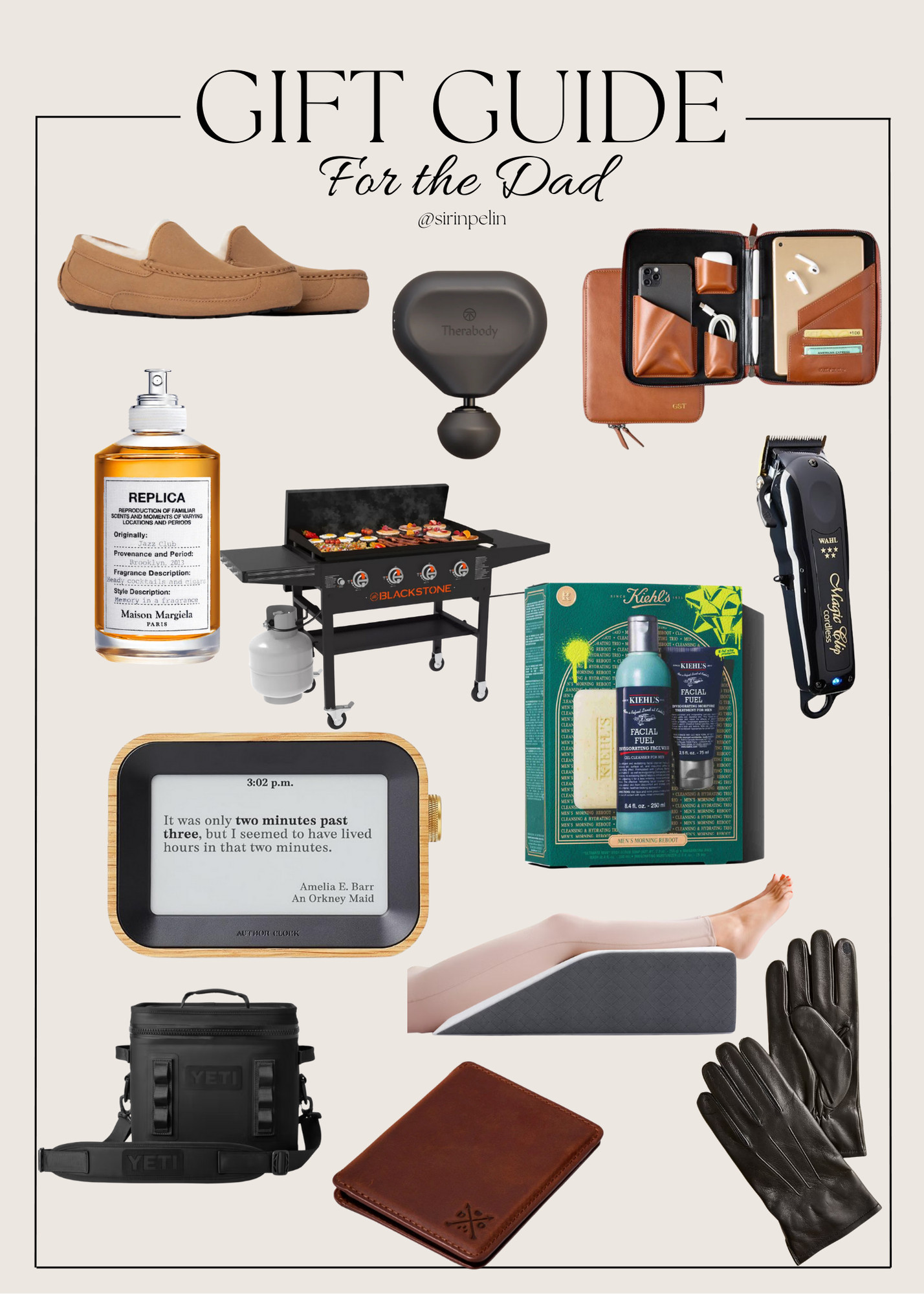 Gift Guide for the (cool) Dad! 



wallet, tech organizer, mens gifts, mens selfcare, cologne  

 #LTKGiftGuide #LTKHoliday #LTKMens