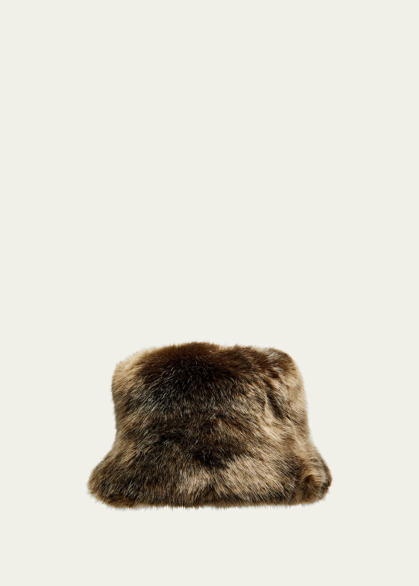 Fuzzy Faux Fur Cloche Hat | Bergdorf Goodman