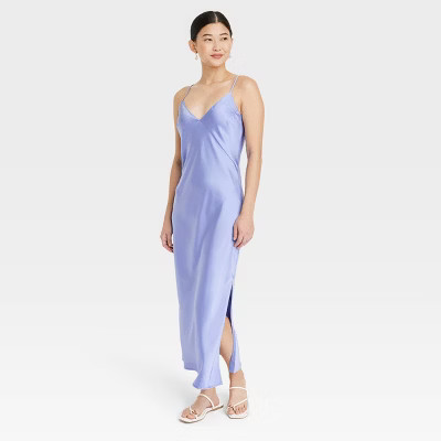 Women's Midi Slip Dress - A New Day™ | Target
