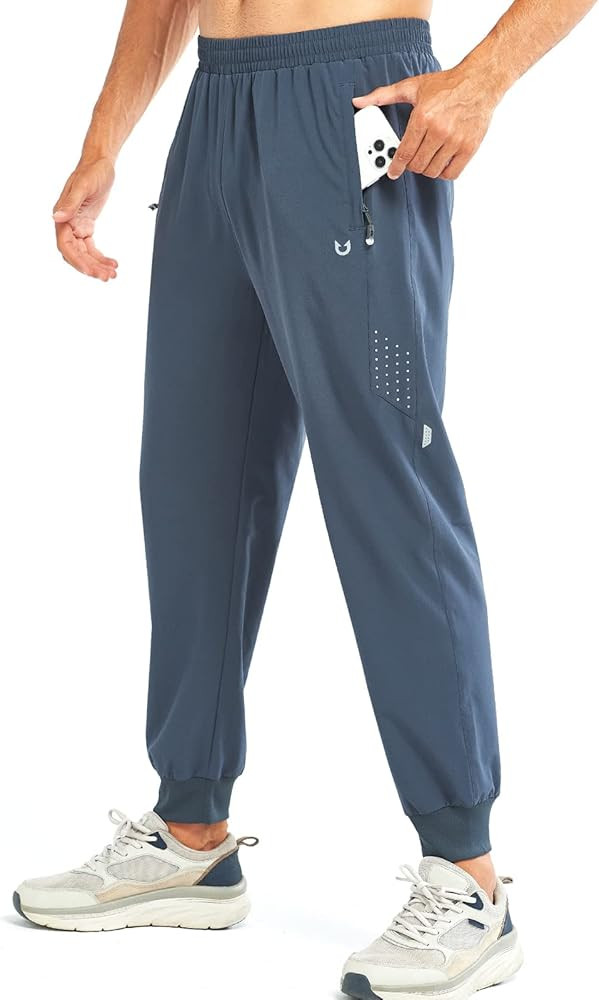 NORTHYARD Men's Athletic Running Pants Lightweight Workout Joggers Quick Dry Gym Sweatpants Active Sports Track Training | Amazon (US)