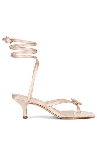 Kitten Lace Up in Nude | Revolve Clothing (Global)