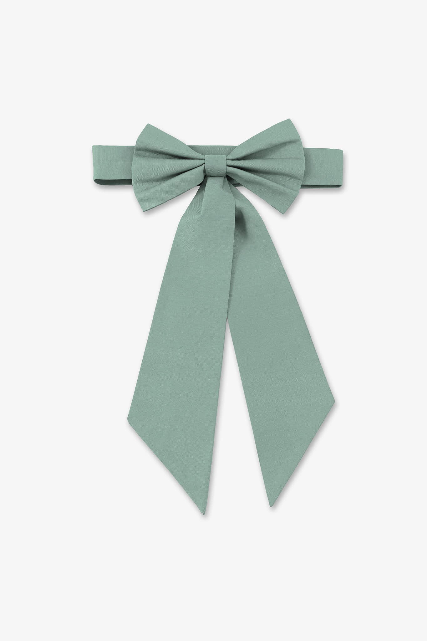 Liz Flower Girl Sash - Sateen in Sage | Birdy Grey | Birdy Grey