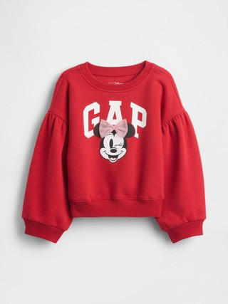 Gap × Disney Baby & Toddler VintageSoft Logo Bubble Sweatshirt | Gap (US)