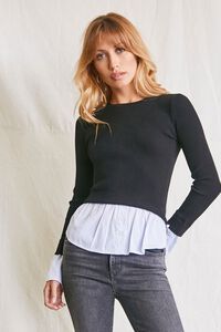 Ribbed Combo Sweater | Forever 21 | Forever 21 (US)