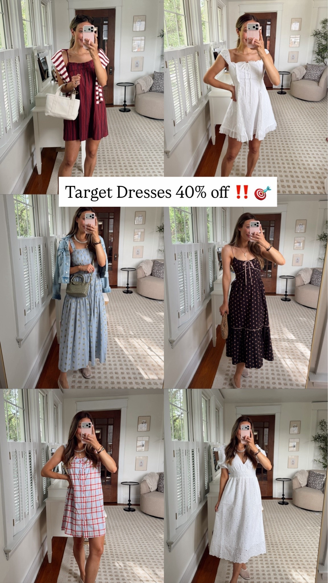 Target dresses 40% off!!

#LTKSaleAlert