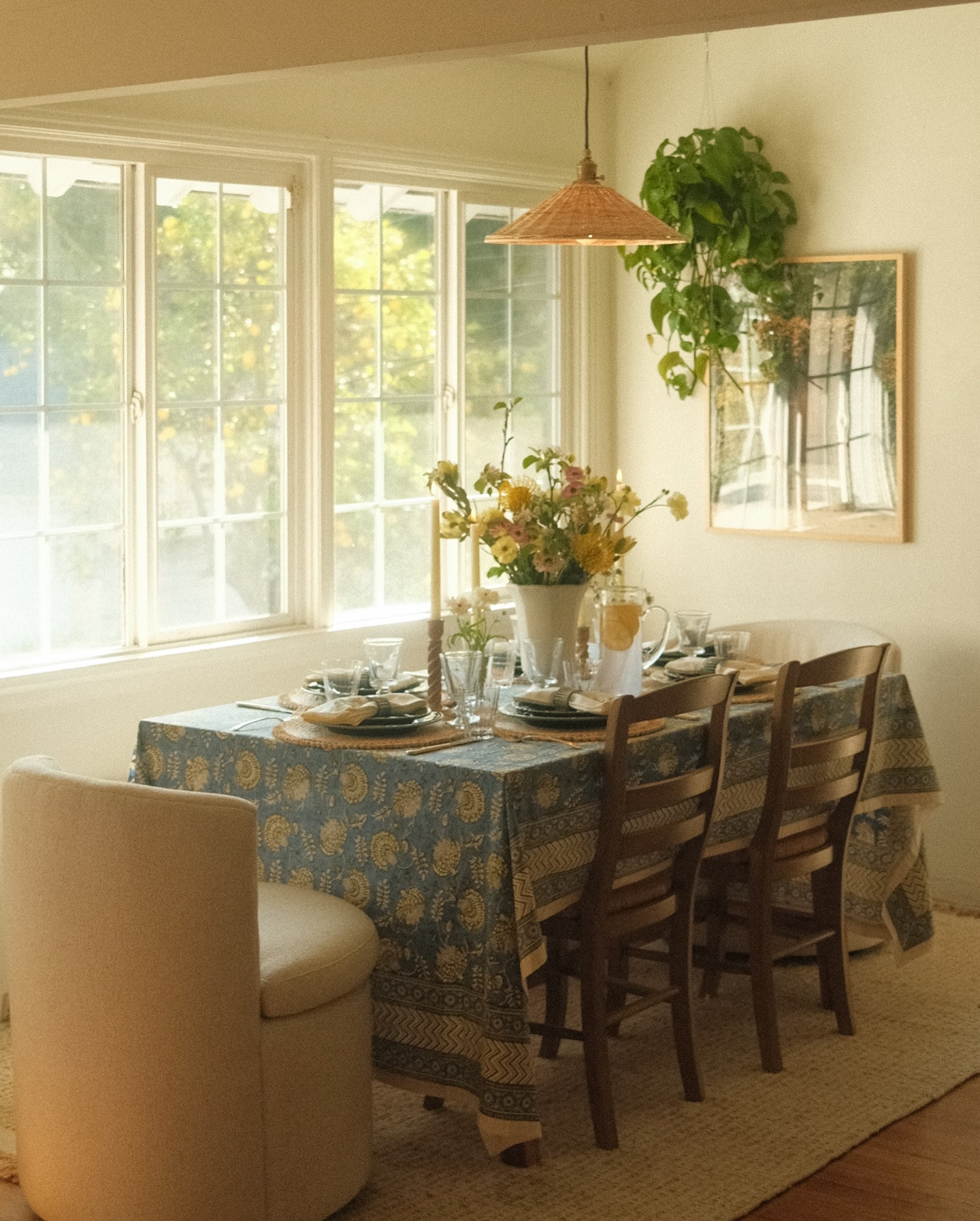 sunday brunch spring tablescape 🌼

#LTKHome #LTKSeasonal