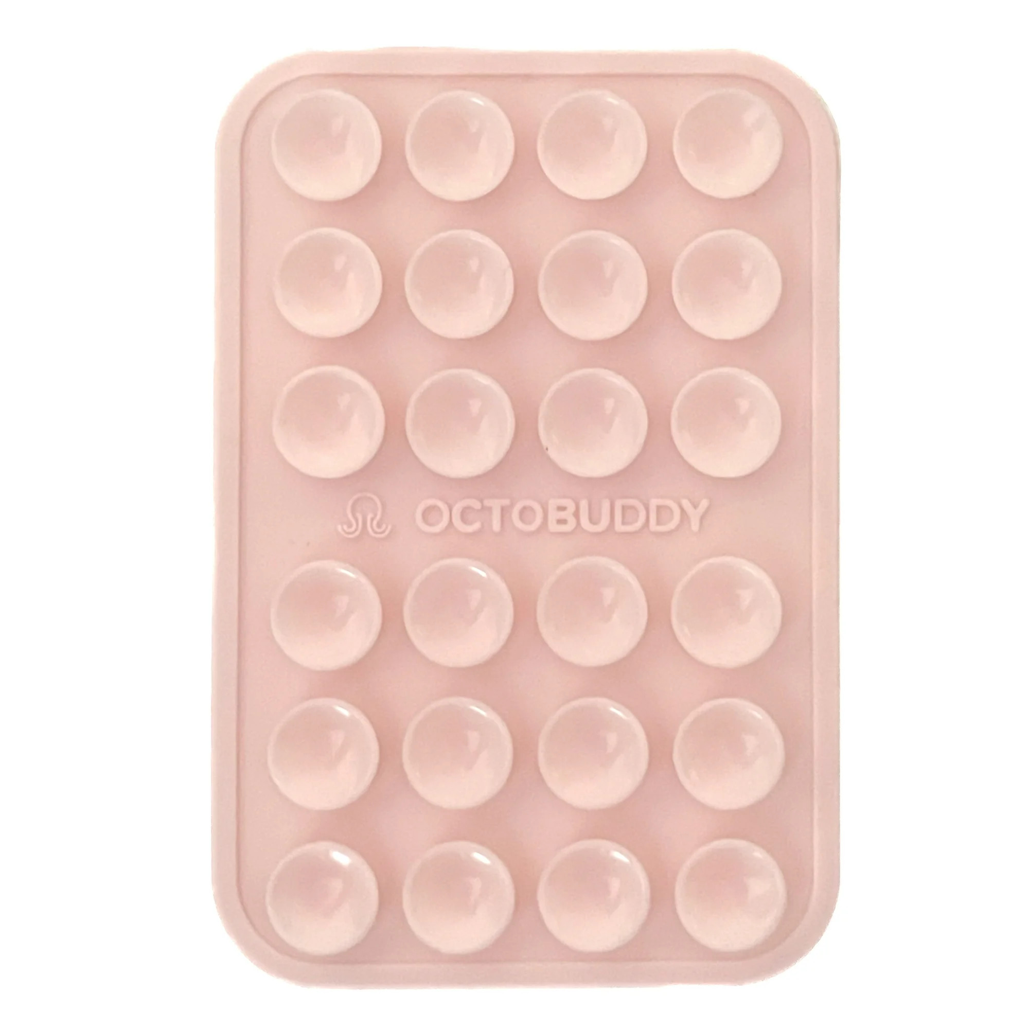 Octobuddy Silicone Suction Adhesive Mount Phone Case Chalk Pink for iPhone and Android | Walmart (US)