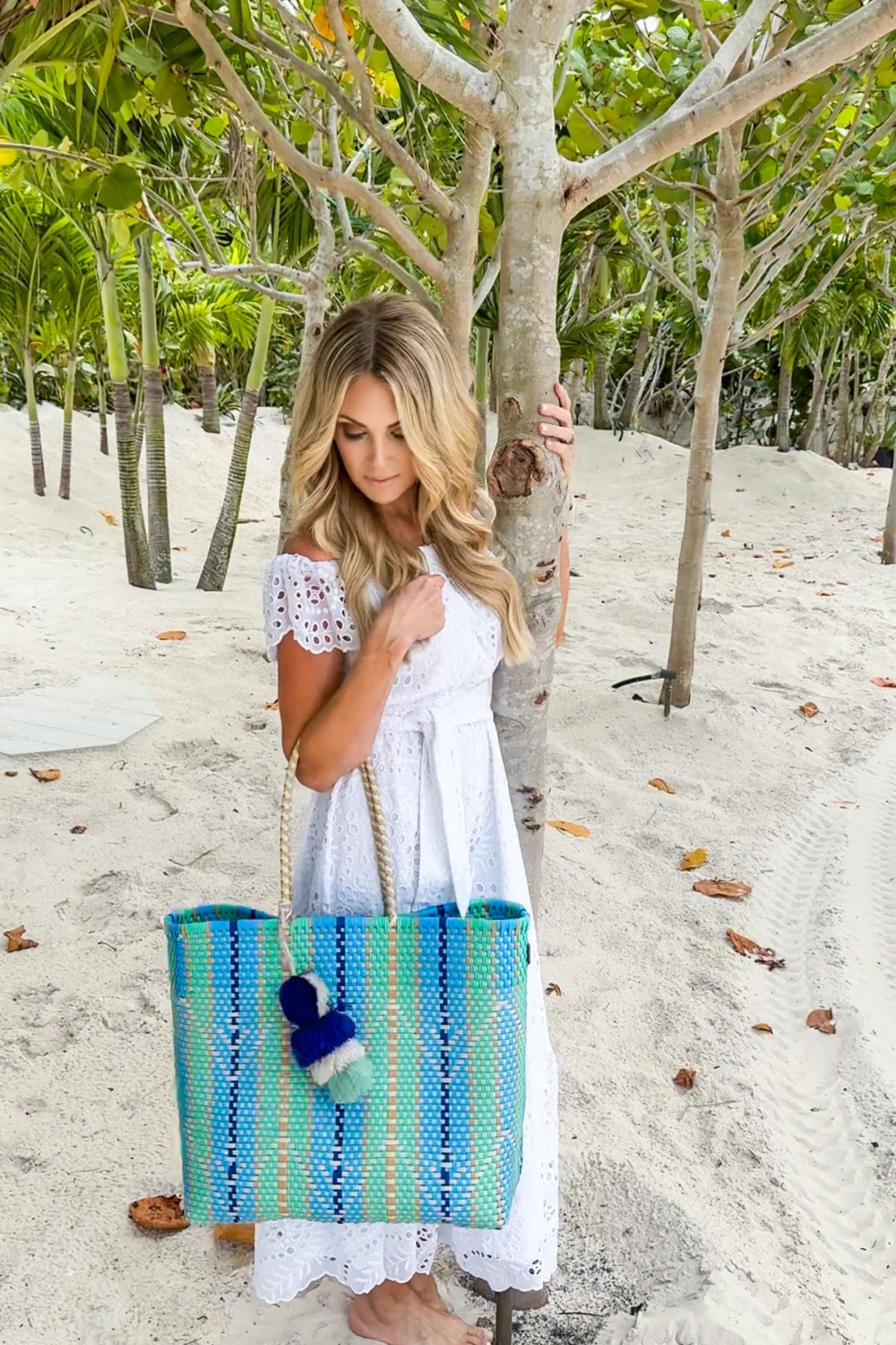 Medium - Harbor View Citron Tote- Ready to ship | Squeeze De Citron