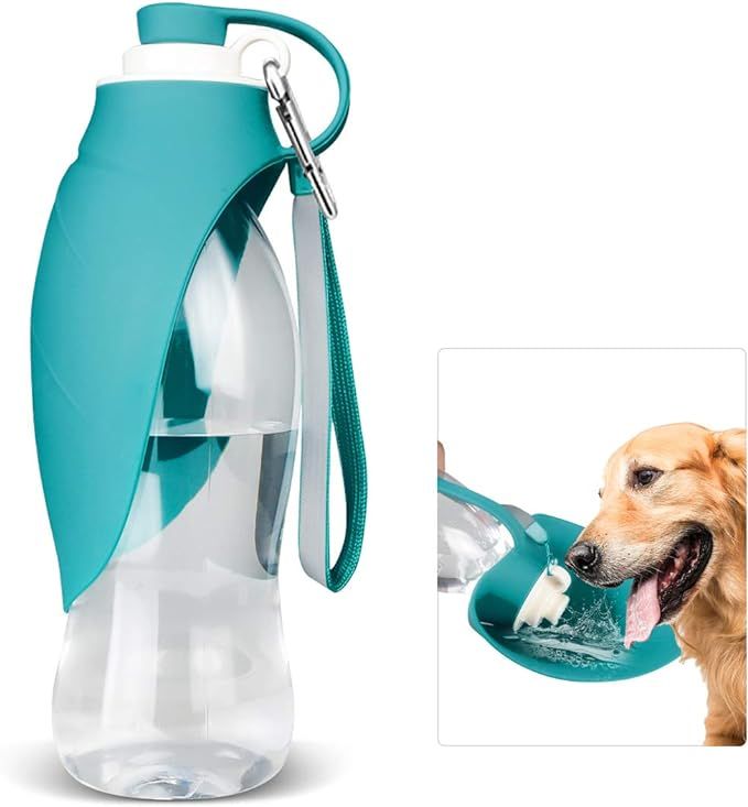 Dog Water Bottle for Walking, TIOVERY Pet Water Dispenser Feeder Container portable with Drinking... | Amazon (US)