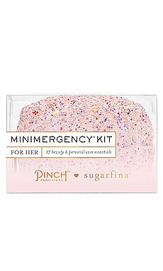 Pinch Provisions x Sugarfina Minimergency Kit in Pink Multi Glitter from Revolve.com | Revolve Clothing (Global)