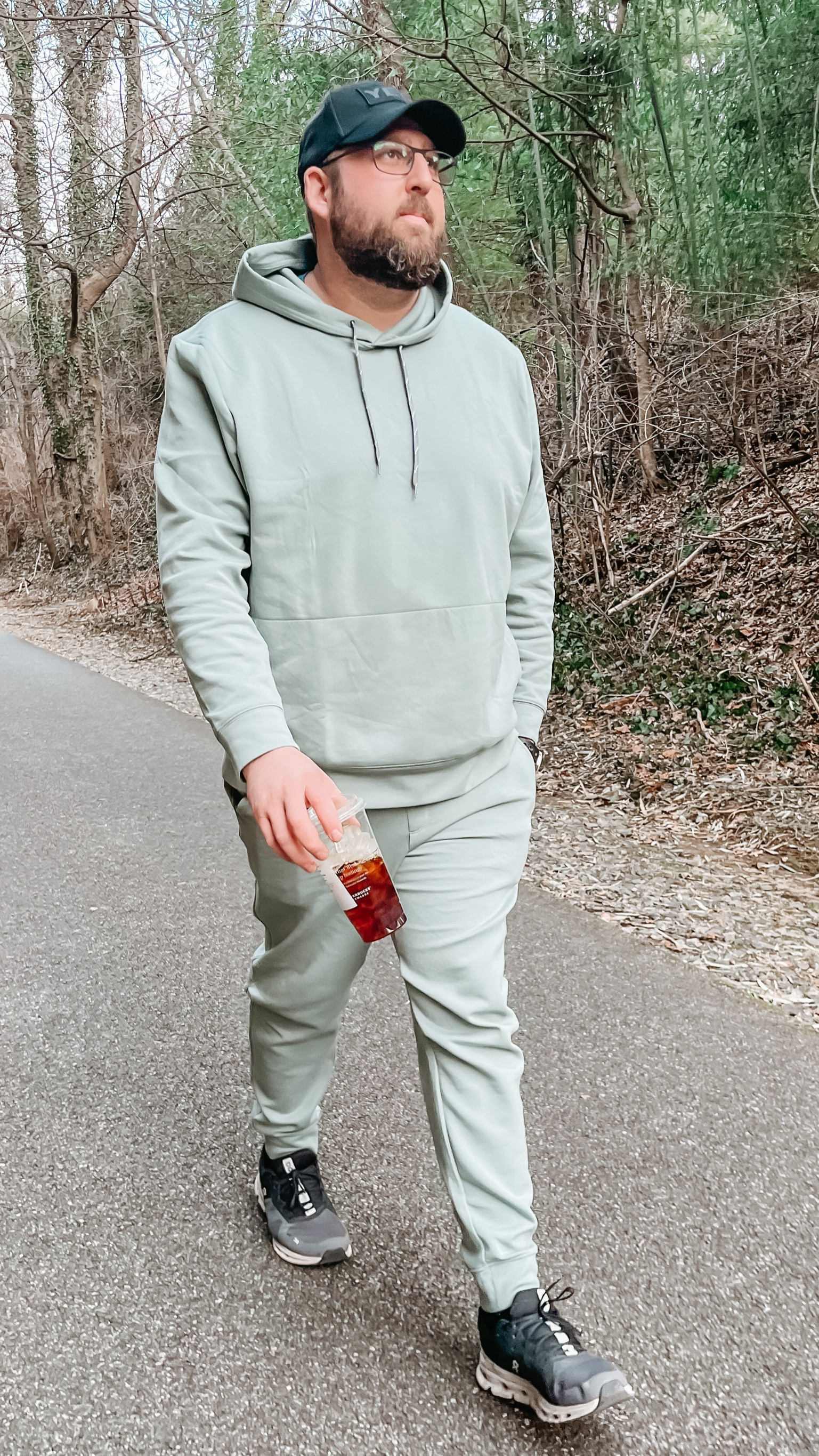 Dad on the go for weekend stroll.  

Gap Sweatshirt-xxl
Pants- L

#LTKmens #LTKFind #LTKfit